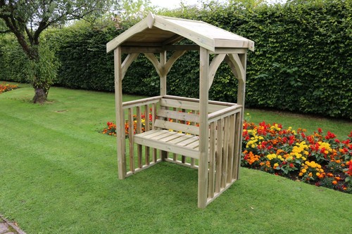 Garden arbour wooden - garden,
