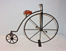 Old Fashioned  Bicycle Sculpture Vintage Rustic Metal & Wood Decor  PRICE REDUCE