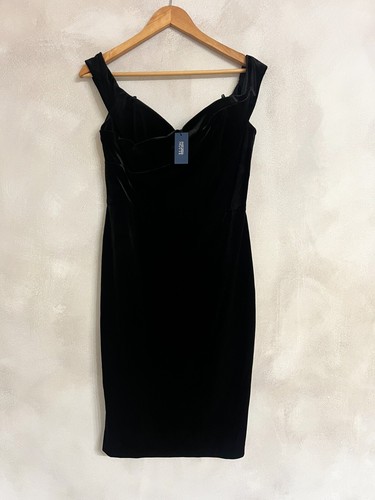 Marchesa notte black velvet - black,