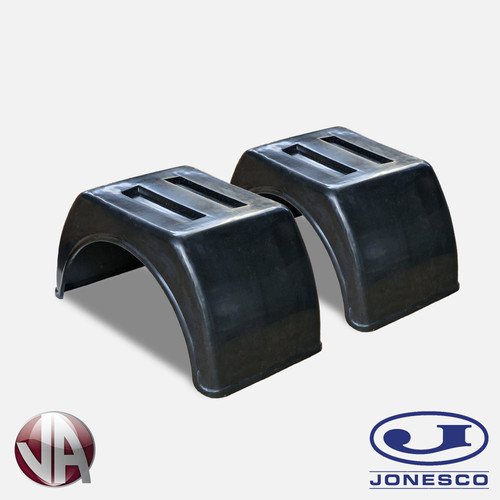 Twin wheel mudguards wings - wheel,