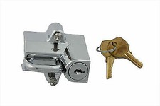 Chrome Helmet Lock for Harley