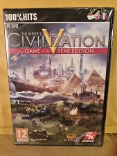Civilization V (5)- Game of the Year Edition (New & sealed) (PC: Windows, 2011)