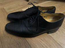 New John White Men’s Oxford Black Leather Shoes