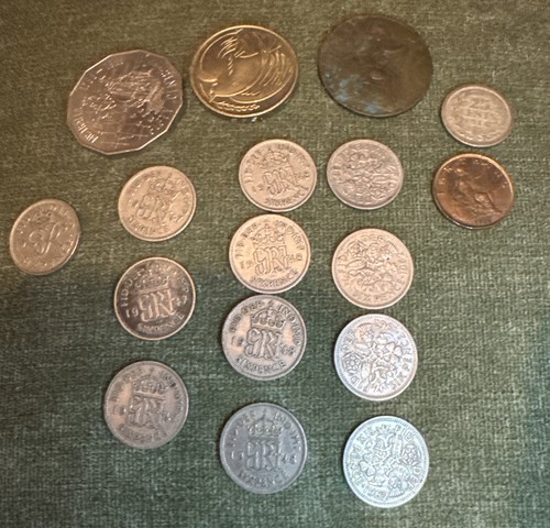 Joblot coins from 1914 for - coins,