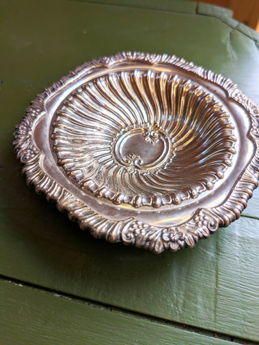 Silver plated rococo style - silver,