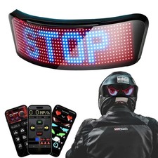 Led Helmet Display Motorcycle