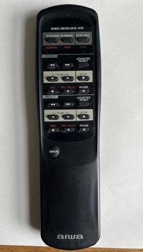 Original aiwa w101 remote - aiwa, rc-w101