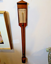 rare  antique stick barometer