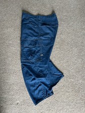 Mens Authentic G-STAR Lightweight Japanese Denim Relaxed Fit Cargo Combat VGC