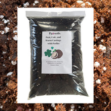 Irish Moss Peat, Coco Coir, Worm Castings and Perlite Specialist Compost Mix