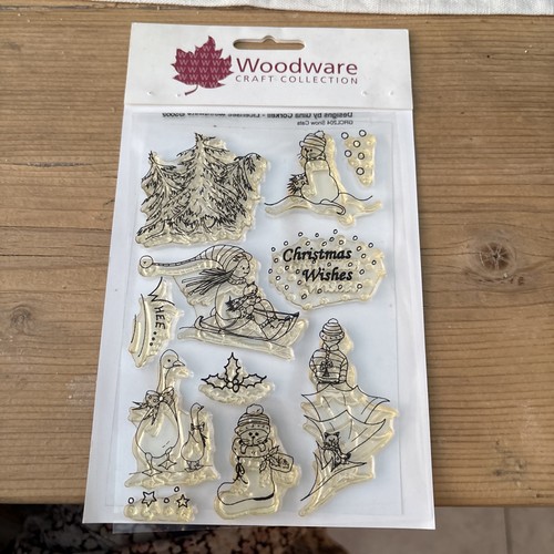 Woodware clear magic stamps - clear,