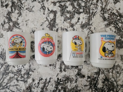 Snoopy 1980s presidential milk - presidential,