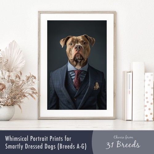 Smartly dressed pet dog - smartly,