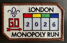 Monopoly Run 2026 Embroidered