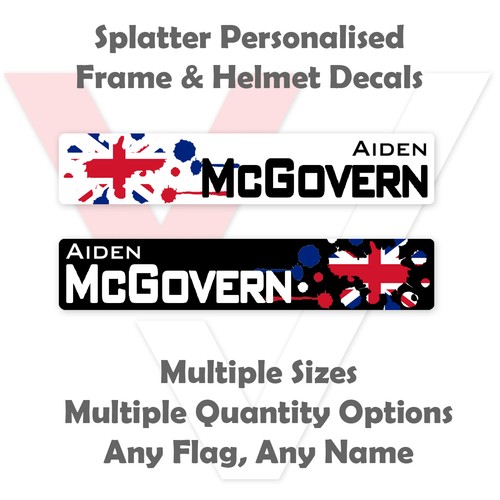 Splatter personalised bike - splatter,