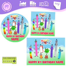 Numberblocks Cake Topper