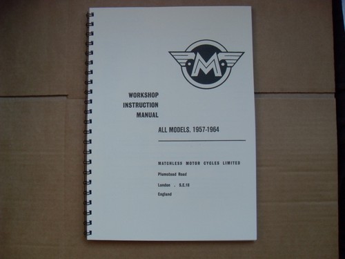 Matchless ajs workshop manual - matchless/ajs,