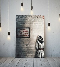 BANKSY ALICE OUT OF WONDERLAND