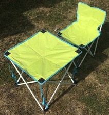 Child's Camping Chair & Table