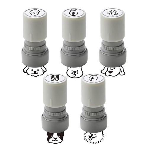Dog stamp pieces - pieces, pattern