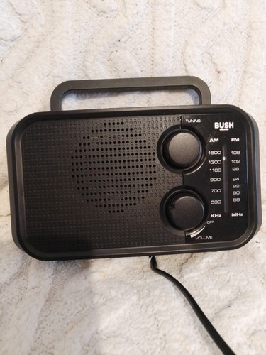 Bush 206 portable fm - pr-206, am/fm