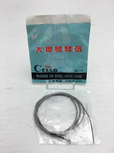 Cello string 4 chrome on - cello,