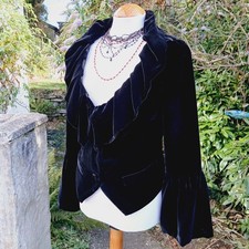BNWT Black Velvet GOTHIC