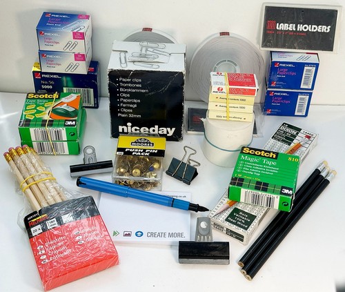 Office supplies collection - office,