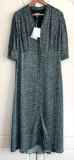Jigsaw Green Floral Print V