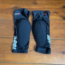 Ride 100% Teratec MTB Knee Pads Size Medium Black Mountain Bike
