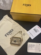 Fendi Gold Metallic AirPod Case. Very Good Condition.