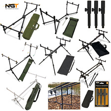 CARP FISHING ROD PODS NGT FULL RANGE FOR 2 OR 3 ROD SET UPS CARP TACKLE BANKWARE