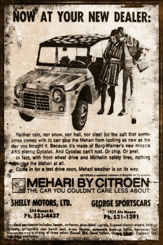 Citroen mehari motor - motor, car