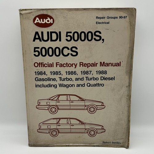 1984 1988 audi 5000s - 1984-1988, 5000cs