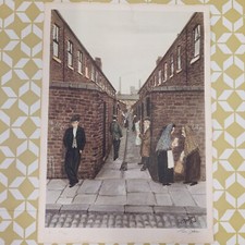 TOM DODSON Signed Print BACK STREET BOOKIE VINTAGE 1974 691/850 Limited Edition