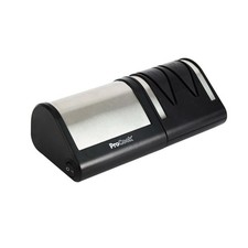 ProCook Electric Diamond Knife Sharpener Stainless Steel - Black/Steel 6099