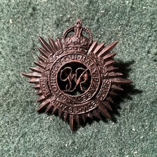 Royal Army Service Corps Cap Badge  On  BLADES- George VI, bronze - AG1