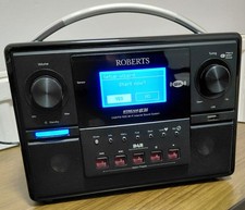 Roberts Stream 83i Digital Radio DAB/FM RDS Wi-Fi Internet Sound System Black