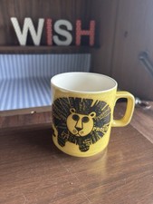 Vintage Hornsea Lion Leo Mug