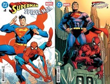 Marvel superman spider - dc/marvel:, superman/spider-man