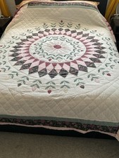 Hand Made Patchwork Bedspread