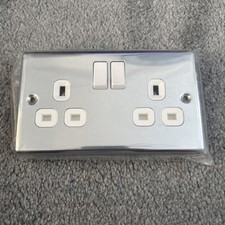 LAP 13A switched socket 2 gang