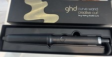 GHD Curve Creative Curl Wand Curling Tong Black Boxed