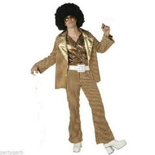 Mens funky fella costume pimp - fella,