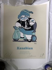 Pete mckee TCT Print signed by Kasabian & Mckee
