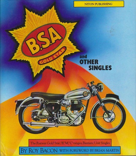 Bsa gold star - gold, singles
