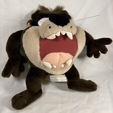 Vintage Looney Toons Taz Tazmanian Devil Plush Soft Toy Play by Play Teddy 27cm