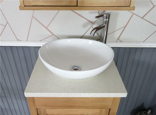 Cloakroom bathroom vanity unit - cloakroom,
