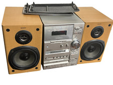 Good Working Condition Sony CMT-CP33MD Micro HiFi Stereo System-CD/Tape/MD/Tuner
