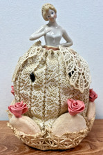 German Antique Porcelain Half